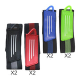 Maxbell 2Pcs Bicycle Ankle Leg Strap Outdoors Remove and Install Easily Bandage Black