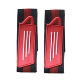 Maxbell 2Pcs Bicycle Ankle Leg Strap Outdoors Remove and Install Easily Bandage Red