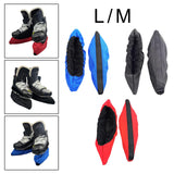 Maxbell Skating Guard Women Men Protect Sleeve Soft Ice Skate Blade Covers Red 37.5cm