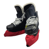 Maxbell Skating Guard Women Men Protect Sleeve Soft Ice Skate Blade Covers Red 37.5cm