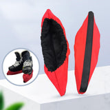 Maxbell Skating Guard Women Men Protect Sleeve Soft Ice Skate Blade Covers Red 37.5cm