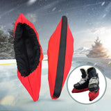 Maxbell Skating Guard Women Men Protect Sleeve Soft Ice Skate Blade Covers Red 37.5cm