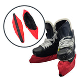 Maxbell Skating Guard Women Men Protect Sleeve Soft Ice Skate Blade Covers Red 37.5cm