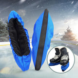Maxbell Skating Guard Women Men Protect Sleeve Soft Ice Skate Blade Covers Blue 30cm