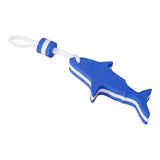 Maxbell Floating Keyring Keychain Shark Shaped Buoyant Key Chain for Outdoor Sports Blue