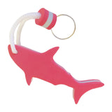 Maxbell Floating Keyring Keychain Shark Shaped Buoyant Key Chain for Outdoor Sports Red