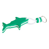 Maxbell Floating Keyring Keychain Shark Shaped Buoyant Key Chain for Outdoor Sports Green