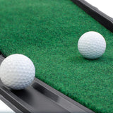 Maxbell Golf Putting Mat with Ball Return Portable Practice Mat for Home Office