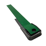 Maxbell Golf Putting Mat with Ball Return Portable Practice Mat for Home Office