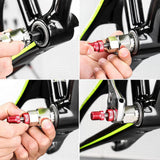 Maxbell Bike Crank Extractor Puller Durable Repair Tool for Bicycle Repairing Biking Red