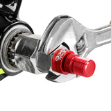 Maxbell Bike Crank Extractor Puller Durable Repair Tool for Bicycle Repairing Biking Red