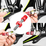 Maxbell Bike Crank Extractor Puller Durable Repair Tool for Bicycle Repairing Biking Red
