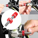 Maxbell Bike Crank Extractor Puller Durable Repair Tool for Bicycle Repairing Biking Red
