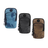 Maxbell Phone Holder Portable Pouch Running Armband Arm Bag for Hiking Travel Gym Blue