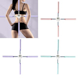 Maxbell Body Stick Sports Equipment Durable for Indoor Sports Gym Standing Training Pink