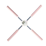 Maxbell Body Stick Sports Equipment Durable for Indoor Sports Gym Standing Training Pink