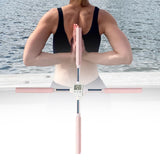 Maxbell Body Stick Sports Equipment Durable for Indoor Sports Gym Standing Training Pink