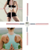 Maxbell Body Stick Sports Equipment Durable for Indoor Sports Gym Standing Training Pink