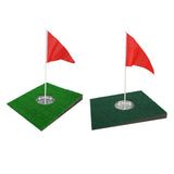 Maxbell Golf Putting green Beginner Practice Mat Game Aid for Golf Gift Type A
