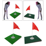 Maxbell Golf Putting green Beginner Practice Mat Game Aid for Golf Gift Type A