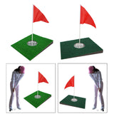Maxbell Golf Putting green Beginner Practice Mat Game Aid for Golf Gift Type A