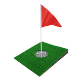 Maxbell Golf Putting green Beginner Practice Mat Game Aid for Golf Gift Type A