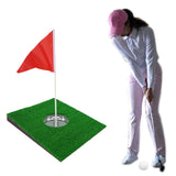 Maxbell Golf Putting green Beginner Practice Mat Game Aid for Golf Gift Type A