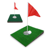 Maxbell Golf Putting green Beginner Practice Mat Game Aid for Golf Gift Type A