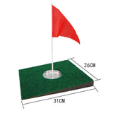 Maxbell Golf Putting green Beginner Practice Mat Game Aid for Golf Gift Type B