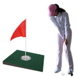 Maxbell Golf Putting green Beginner Practice Mat Game Aid for Golf Gift Type B
