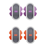 Maxbell 2x AB Twisting Board Aerobic Exercise Workout Gym Sports Waist Twisting Disc Purple