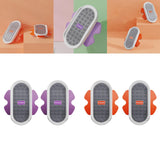 Maxbell 2x AB Twisting Board Aerobic Exercise Workout Gym Sports Waist Twisting Disc Purple