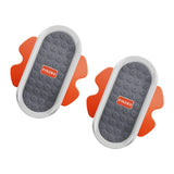 Maxbell 2x AB Twisting Board Aerobic Exercise Workout Gym Sports Waist Twisting Disc Orange
