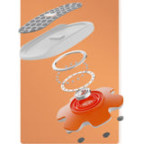 Maxbell 2x AB Twisting Board Aerobic Exercise Workout Gym Sports Waist Twisting Disc Orange