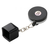 Maxbell Pool Cue Chalk Holder Retractable Billiard Pool Chalk Cup Holders Chalk Case