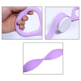 Maxbell Stretcher Bands Yoga Warm up Resistance Band for Beginner Home Exercise Purple