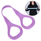 Maxbell Stretcher Bands Yoga Warm up Resistance Band for Beginner Home Exercise Purple