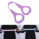 Maxbell Stretcher Bands Yoga Warm up Resistance Band for Beginner Home Exercise Purple