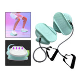 Maxbell Split Waist Twisting Disc with Handles Silent for Exercise Arms Hips Green