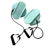 Maxbell Split Waist Twisting Disc with Handles Silent for Exercise Arms Hips Green