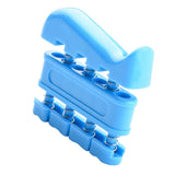 Maxbell Portable Hand Grip Finger Trainer Strengthener Finger Stretcher Exercise Blue
