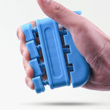 Maxbell Portable Hand Grip Finger Trainer Strengthener Finger Stretcher Exercise Blue