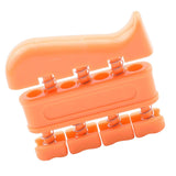 Maxbell Portable Hand Grip Finger Trainer Strengthener Finger Stretcher Exercise Orange