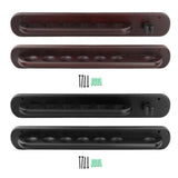 Maxbell Billiard Cue Rack Storage Wall Mounted Holds 6 Cues Players Game Room red