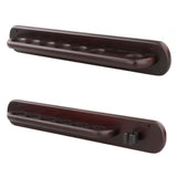 Maxbell Billiard Cue Rack Storage Wall Mounted Holds 6 Cues Players Game Room red