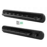 Maxbell Billiard Cue Rack Storage Wall Mounted Holds 6 Cues Players Game Room black