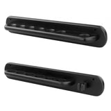 Maxbell Billiard Cue Rack Storage Wall Mounted Holds 6 Cues Players Game Room black