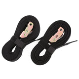 Maxbell Gymnastics Rings Adjustable with Buckle 14.76ft Long Straps for Gym Workout 28mm