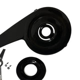 Maxbell Bike Chain Cover Protection Accessories Easy to Install 32T-38T for Bicycle Black+Lid
