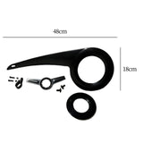 Maxbell Bike Chain Cover Protection Accessories Easy to Install 32T-38T for Bicycle Black Whole Set